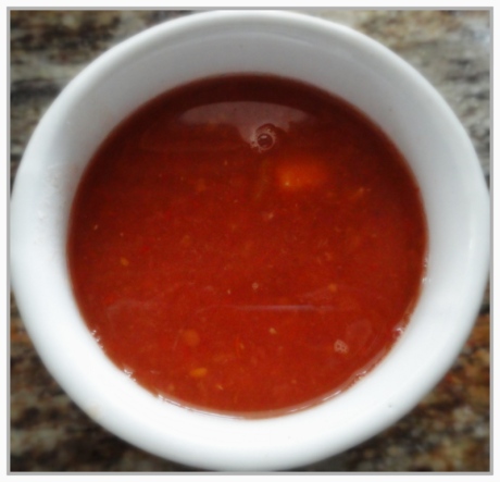 Spicy lentil and tomato soup